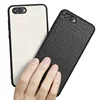 Genuine leather phone case for huawei nova 2s new design crocodile texture cowhide leather layer cover