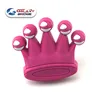 Pink Crown Kids Bedroom Dresser Knobs Decoration For Girls Wardrobe Handles Soft Plastic Handles silicon child knob