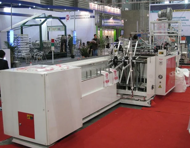
CW-800BFS Fully Automatic Servo Motor Drive Wicketer bread Bag Making Machine 
