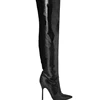 Elegant Pointed Toe High Heels Custom Make Thigh High Women Boots