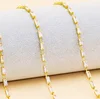 Baguette 2.5*5 cubic cz stone jewelry zircon gem stone chain