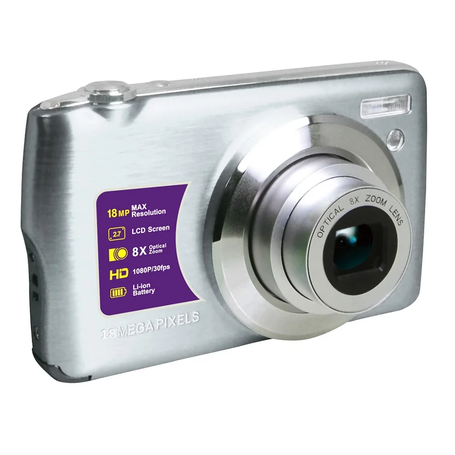 

1080p FHD 8X optical zoom professional dslr mini digital camera