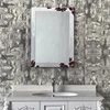 2018 New Design Resin Material Decorative Wall Mirror With Resin Frame For Article Decor