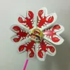 langouste animal shape funny toy DIY spinning windmill