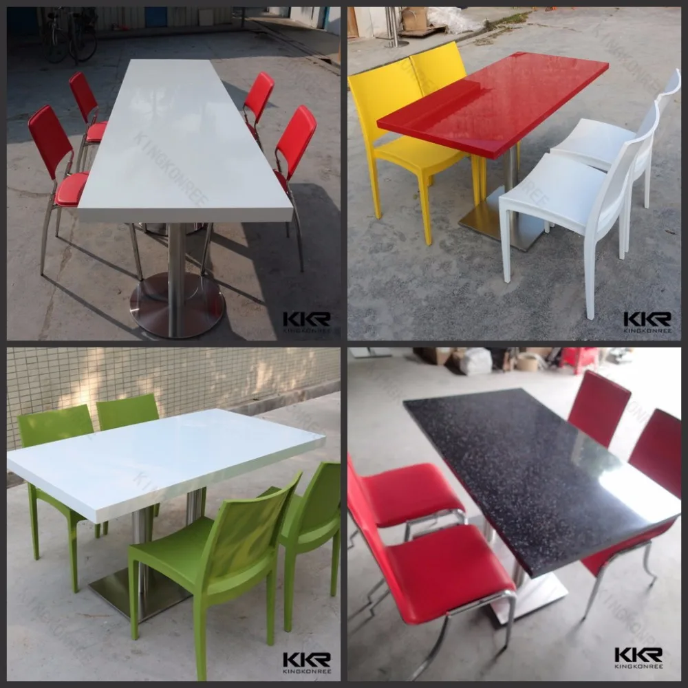 Modern Clear Acrylic Used Restaurant Table And Chair For Sale Dining