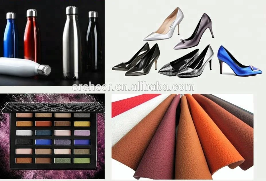 
Silver Black Recolored mica pearlescent pigment ,pearl powder for art paints , coatings 