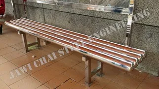 Stainless Steel Bus Stop Bench - Buy Outdoor Stainless 