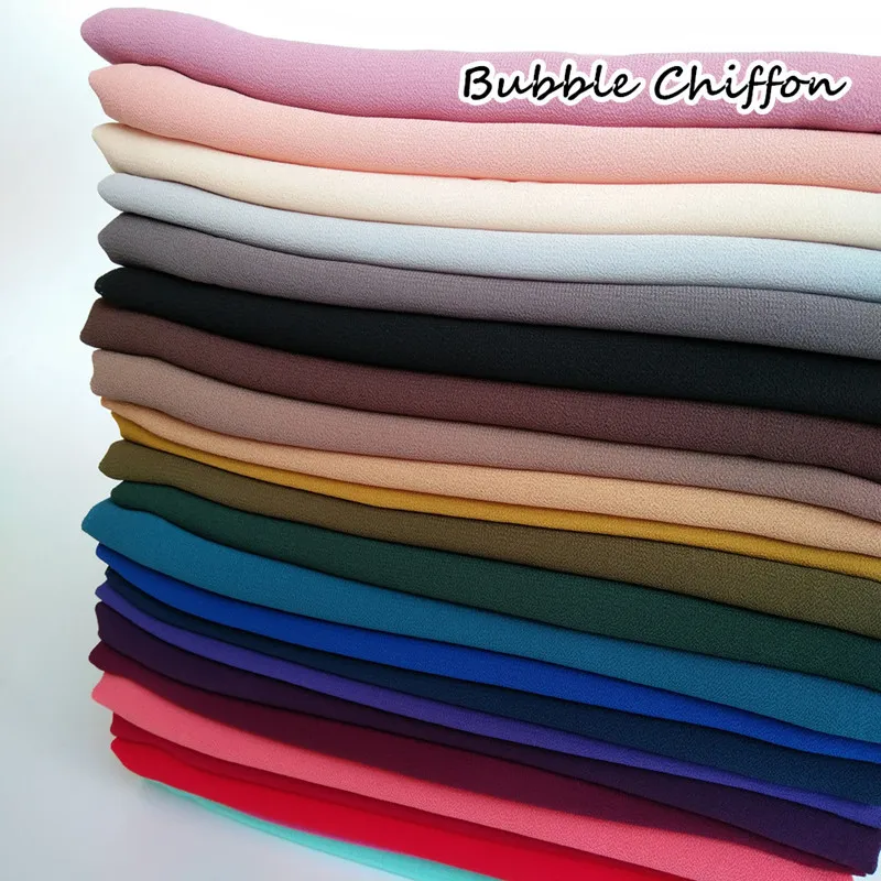 
2020 Extra Long Plain Chiffon Scarf Hijab Chiffon Ladies Scarf 