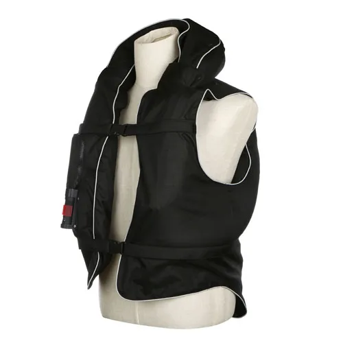 

airbag horse riding safety vest, Red;blue;black