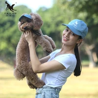 

2019 Spring and Summer Style Parent-Child Hats Set Design Embroidery Pet Baseball Cap for Dogs