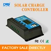 10A 20A 30A 12V solar battery led driver 100w solar charge controller regulator with two 5V USB
