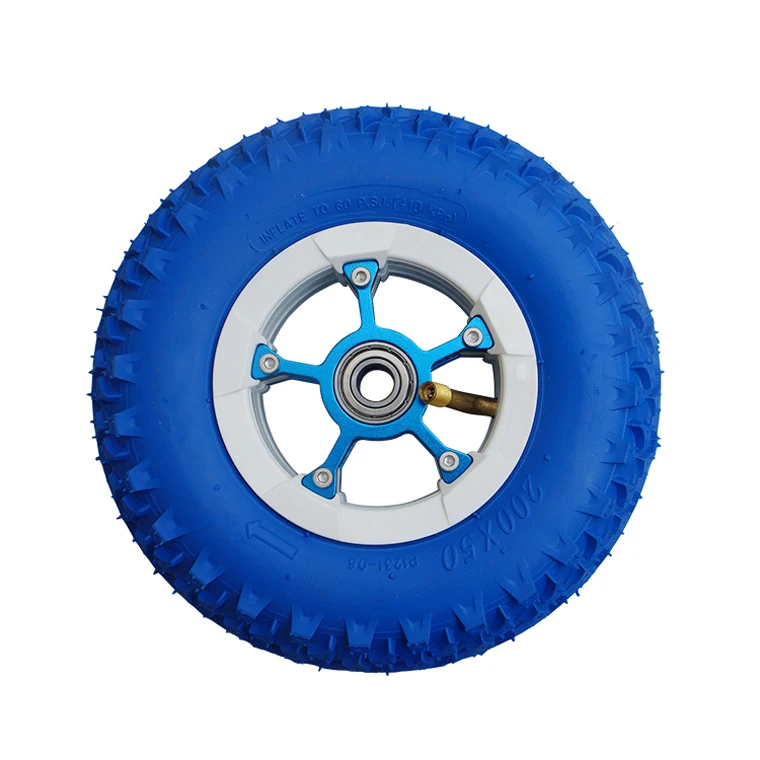 

6 7 8 inch Widely used high quality hub inflatable aluminum alloy 150mm all terrian scooter rubber wheel, Requirement