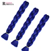 Rebecca fashion various jumbo braid synthetic jumbo braiding hair from factory