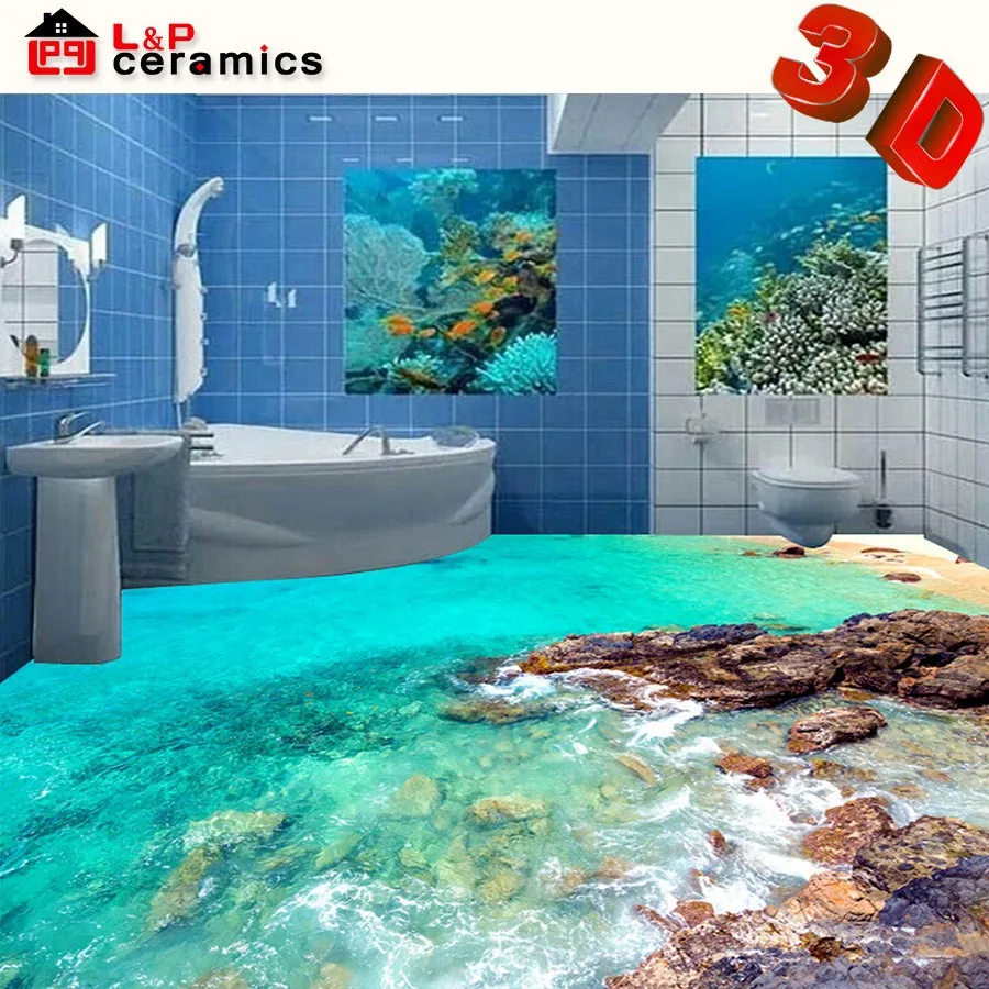 2015 pietra in stile acqua micro in porcellana di cristallo ... Pavimento decorazione Ceramica