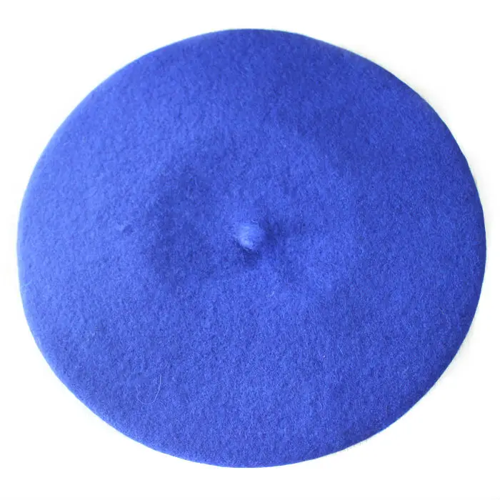 
100% wool black cheap military beret 