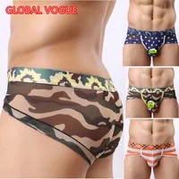 

New men's sexy low waist transparent gauze short pants,sexy transparent brief for men