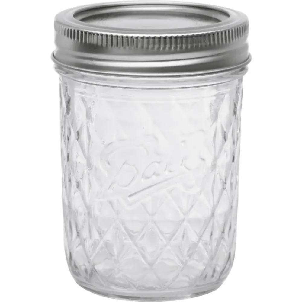 8oz Glass Nuts Storage Jar Mason Jar With Lid Canning Jars - Buy Wide ...