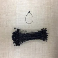 

Hang tag safety loop lock loop bands nylon garments lock pin