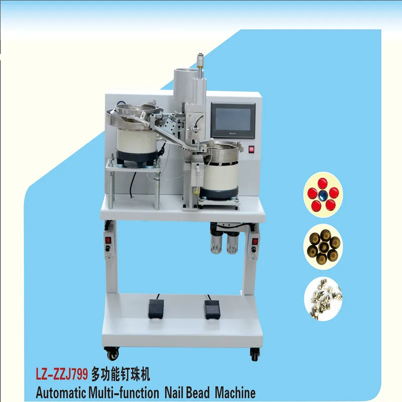 High Quality Bead Stringing Machine Nail Bead Attaching Machine For