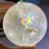 Wholesale 10mm rainbow natural quartz calcite crystal balls sphere for home decor