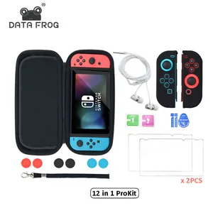 Nintendo Switch HD Tempered Glass Screen Protector & Carry Case