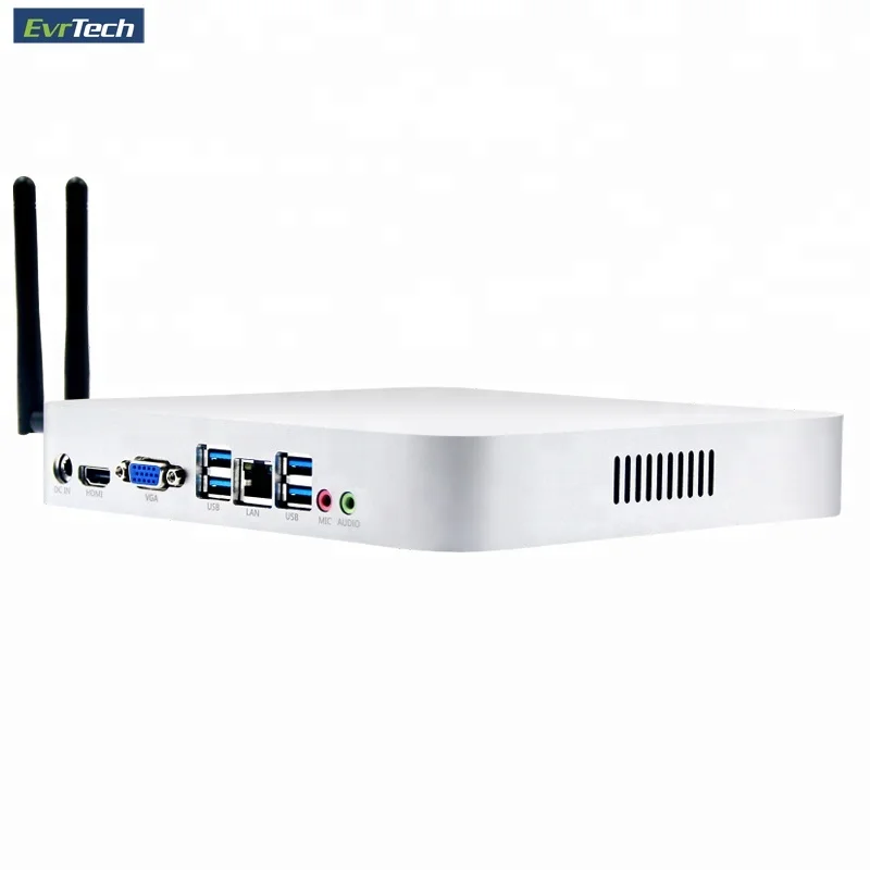 

Fanless NUC HTPC core i5-5300U mini desktop pc with 4G Ram and 128G SSD