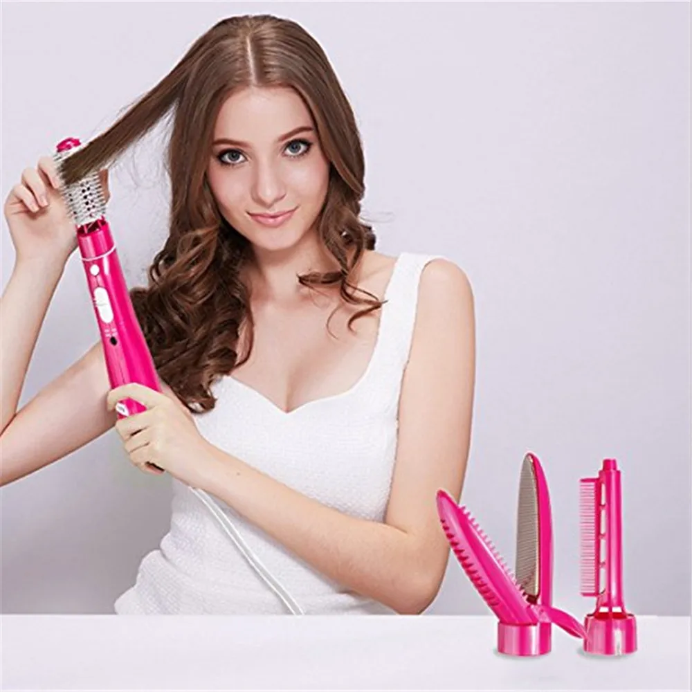 
2019 Professional 10 In 1 Hot Air Brush Kit Blow Dryer Brush Ionic Salon Hair Tool Electric Hot Air Brush Styler And Dryer 