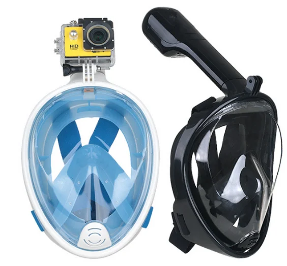 

Latest Tubeless Design Using Superior Dry Snorkel Technology 180 Full Face Snorkel Mask, Black;blue;pink;green