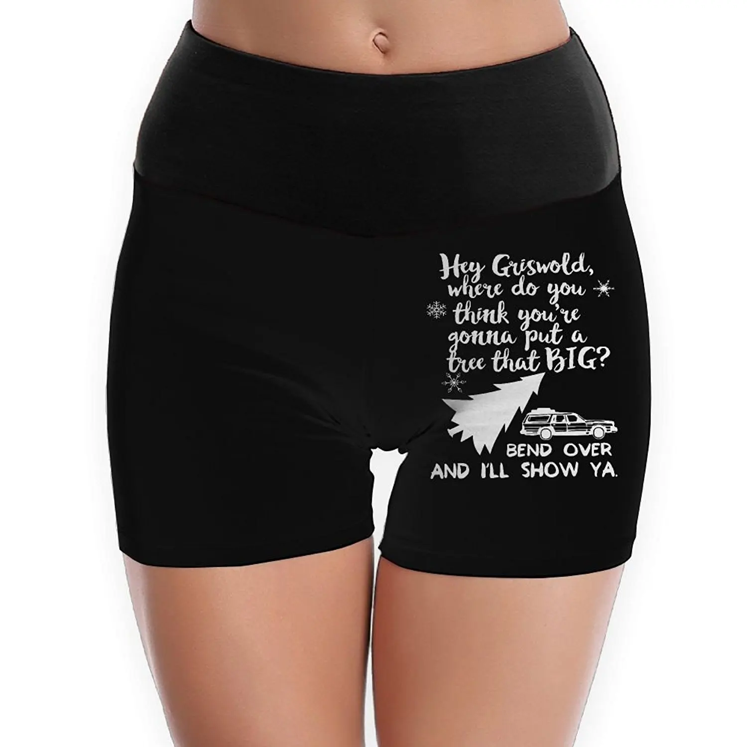 christmas running shorts