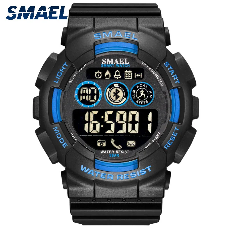 

SMAEL 8013LY bluetooth version cool light smart electronic digital watch, 3 colors