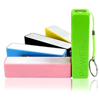 

Factory price 2600mah mini power bank portable usb external battery