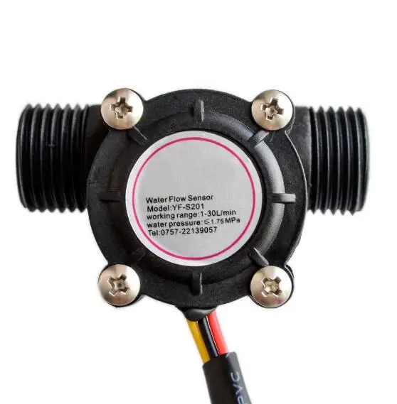 Yf-s201 Water Flow Sensor G1/2 Interface Water Hall Flowmeter - Buy ...