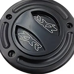 XKMT- Motorcycle Black Keyless Gas Cap Twist Off Fuel Tank Cap For Kawasaki ZX-14R/ ZZR1200 /ZRX1200R /Z1000 /ZX-10R /ZX-9R /ZX-6RR /ZX-6R