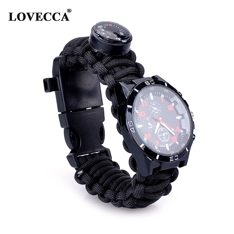 survival bracelet watch band