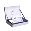 Custom Wholesale Magnetic Cosmetic cardboard paper gift box ,flat jewellery gift box ,luxury gift box packaging