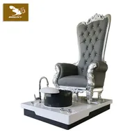 

2019 High Back Kid Throne Pedicure Spa Chair / Queen Pedicure Chair for nail salon BM-FP003