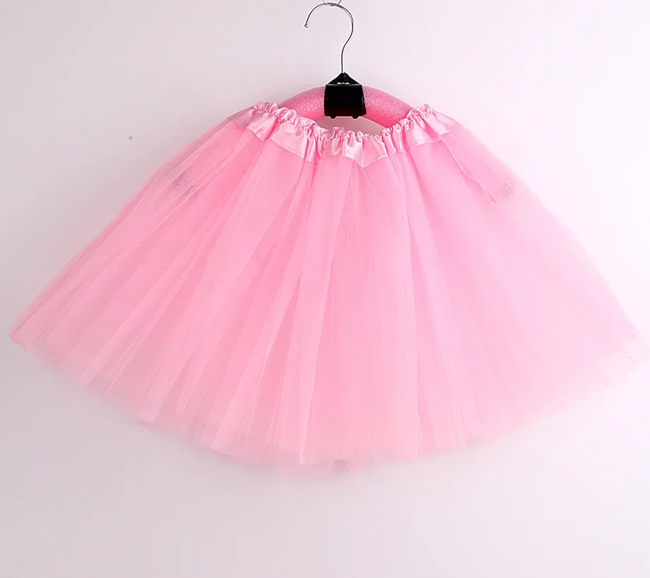 

2019 wholesale kids tutu tulle skirt gauze skirt, 24 colors