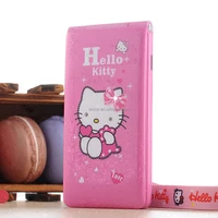 

D10 hello kitty flip dual sim mobile phone for kids Spreadstrum 6531 touch screen flip dual sim mobile phone