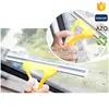 Short handle silicone window squeegee, soft spray window squeegee