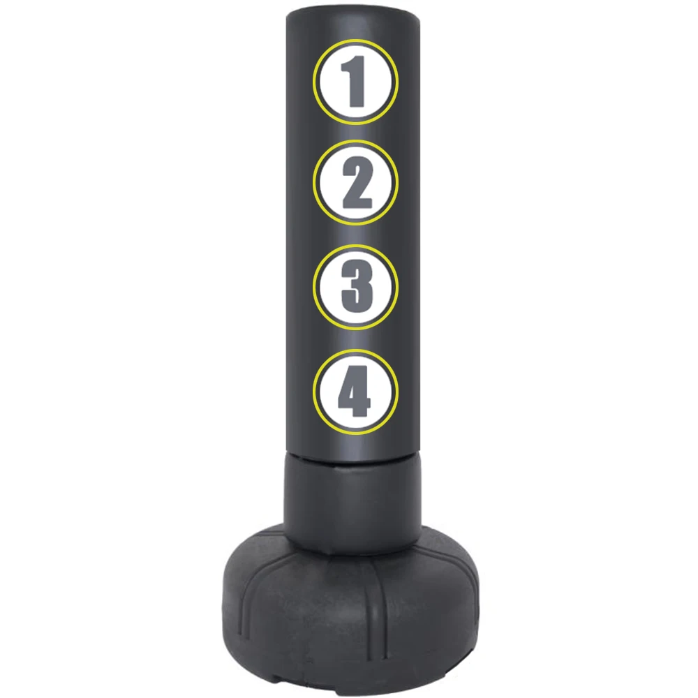 
Patented printing drawing commercial karate equipment stand boxing dummy bag stuffed with EPE 