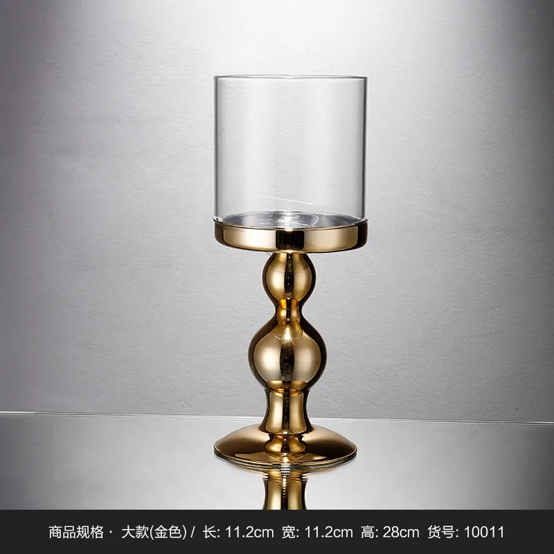 Wholesale Gold Mercury Glass Vintage Candle Holders Buy Wholesale