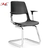 Decorative plastic blue color nylon back frame office meeting chair