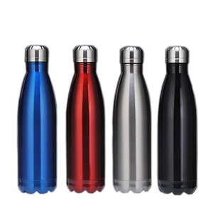 Stocked no minimum Cola shape stainless steel vacuum keep hot or cold for 24hours eagle stainless steel cola water bottle