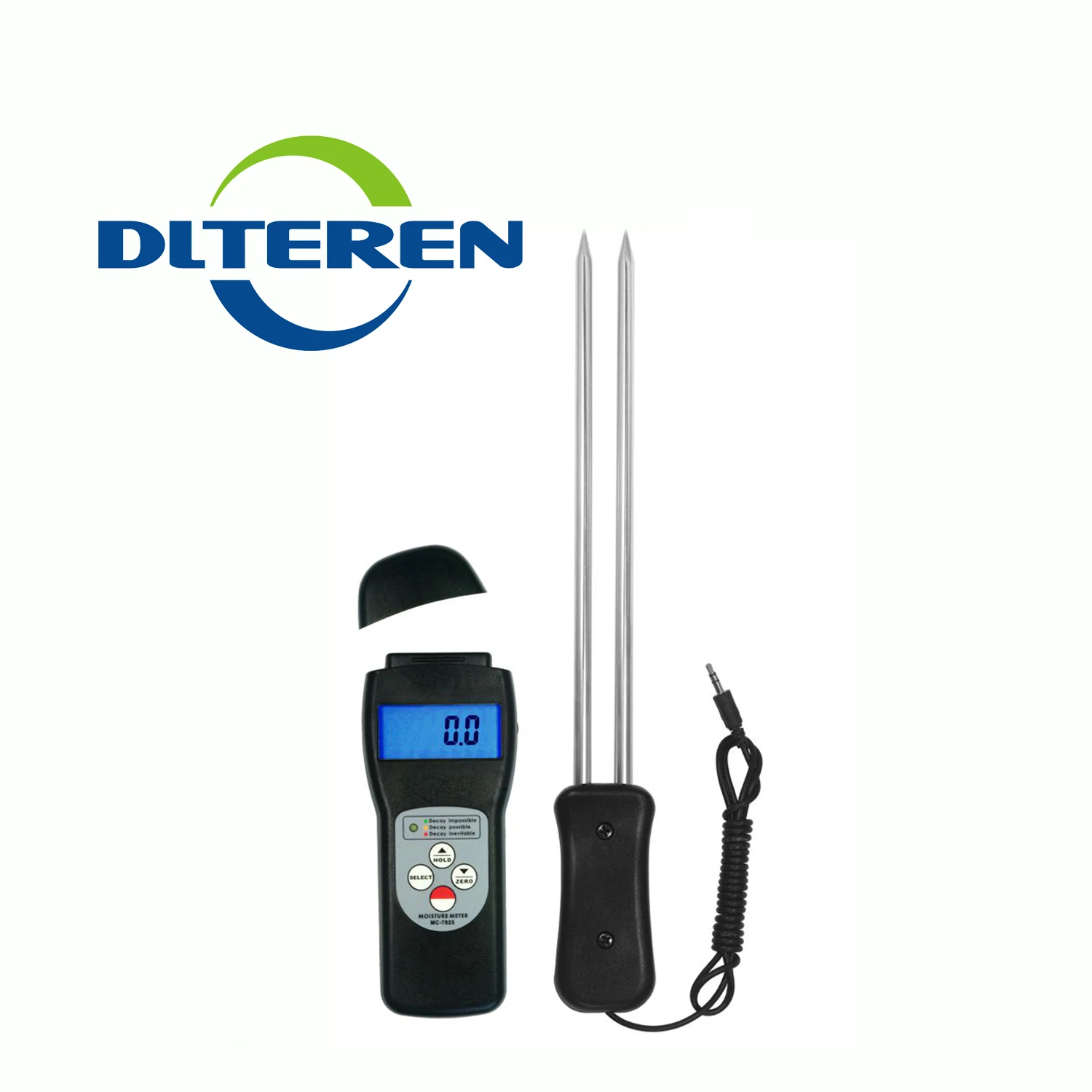 Pin probe grain moisture meter