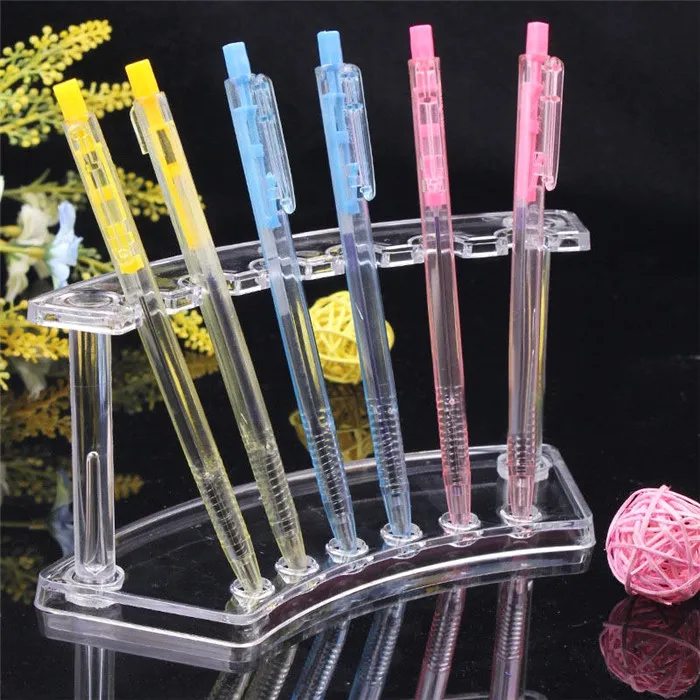 Custom Acrylic Wholesale Pop Elegant Pink Small Pen Holder Exquisite