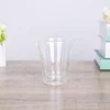 Colorless strawberry fruit large glass drinking cup