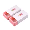 Custom rectangle sliding out packaging socks small drawer paper box