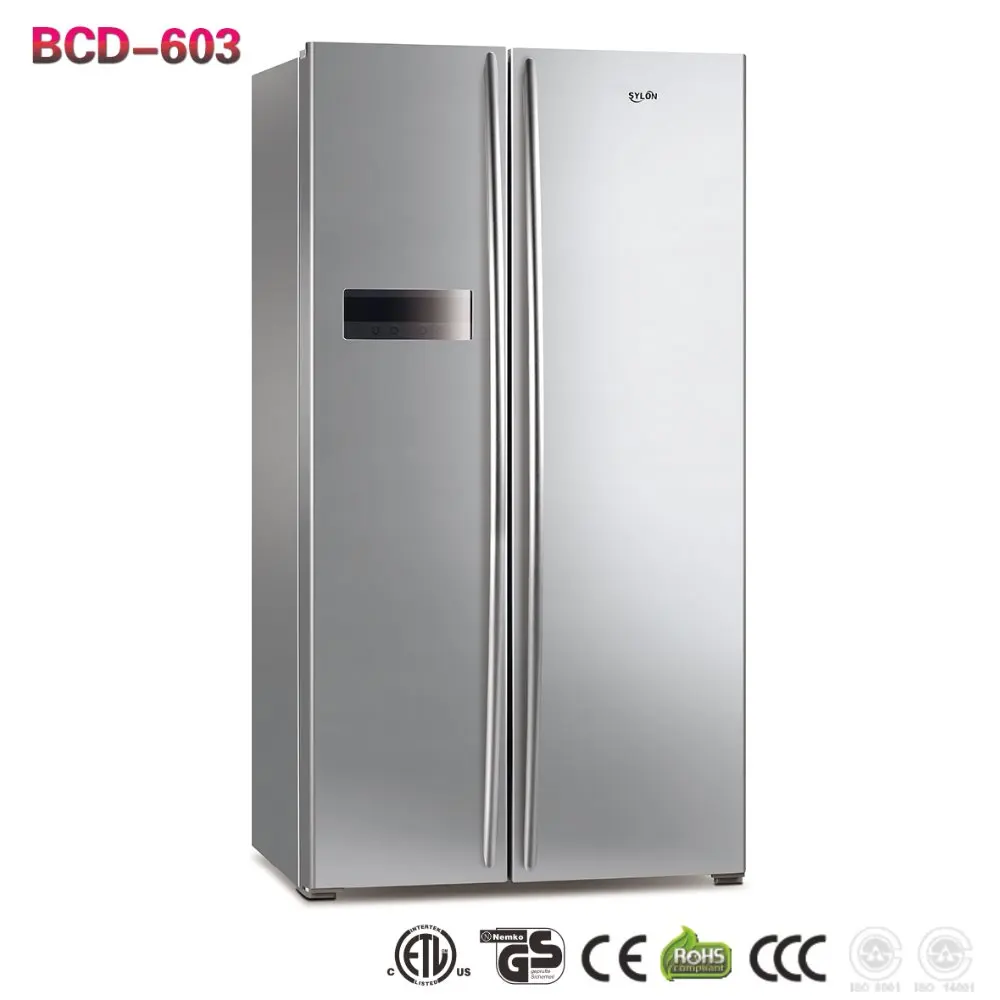 Bcd 603 Highefficient Side By Side Refrigerator Buy Side By Side