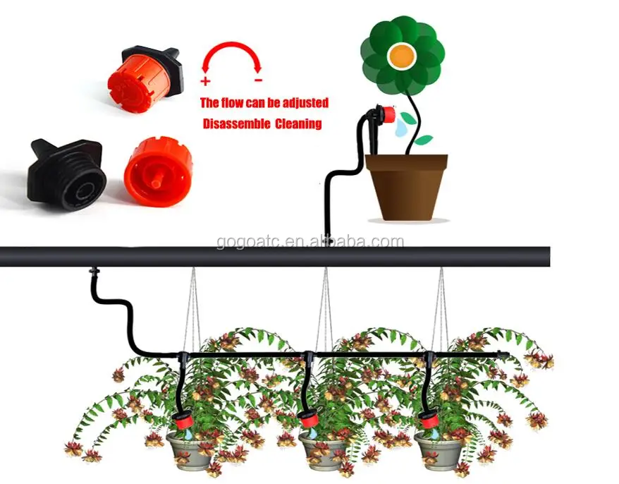 30m Micro Drip Irrigation System Automatic Garden Watering System Kits
