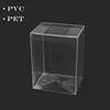 Cube Acetate Gift Box Transparent PET Cake Packaging Crytal Clear Macaron Boxes